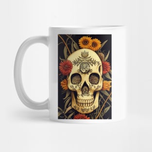 Australiana Sugar Skull Mug